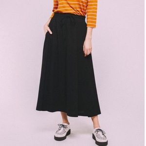 Crescent Drive - Paper bag waist Maxi skirt